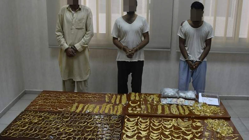 3 arrested over Dh2.4m Abu Dhabi gold heist