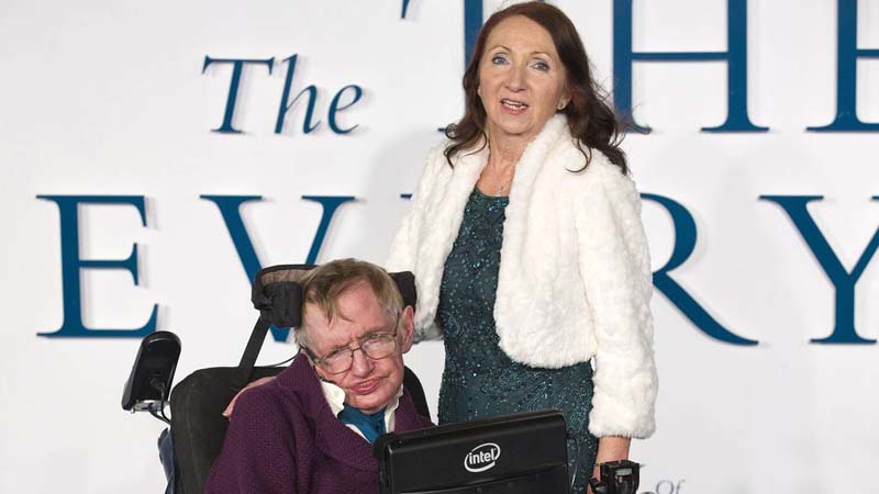 Stephen Hawking's ex-wife, Chris Gardner headed to Dubai