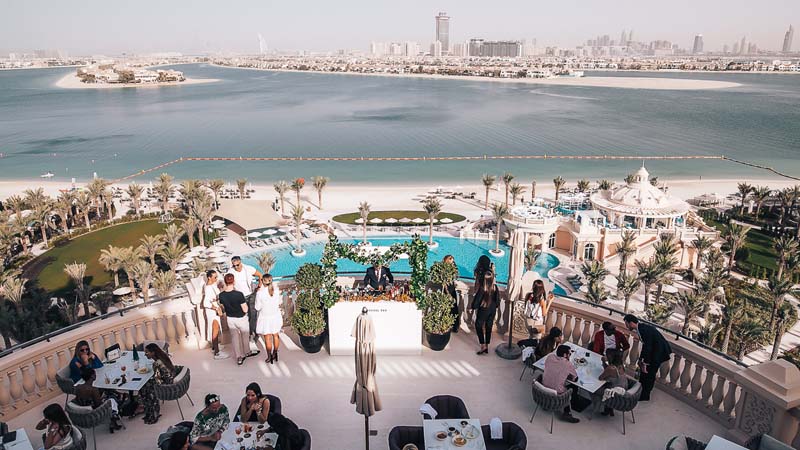 Luxury Friday brunch on The Palm: Aristokrasi Brunch