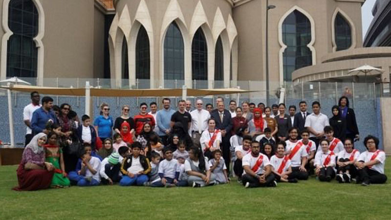 Bab Al Qasr Hotel & Residences hosts children with determination