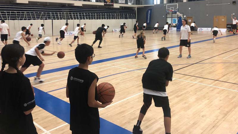 The NBA Basketball School in Dubai.