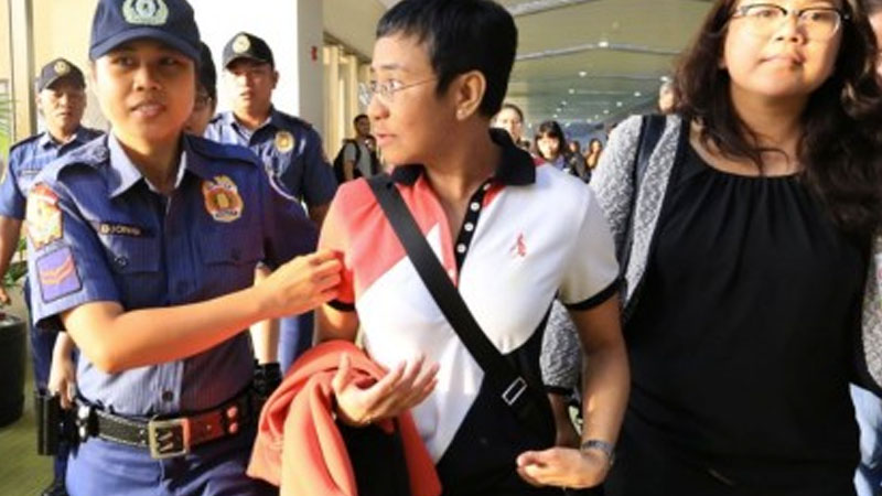 Rappler CEO arrested at Philippine airport