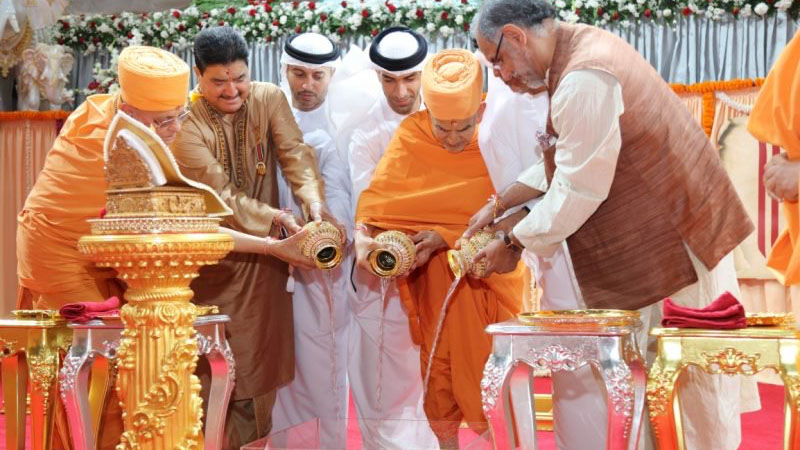 UAE’s first Hindu temple to partially open in 2020