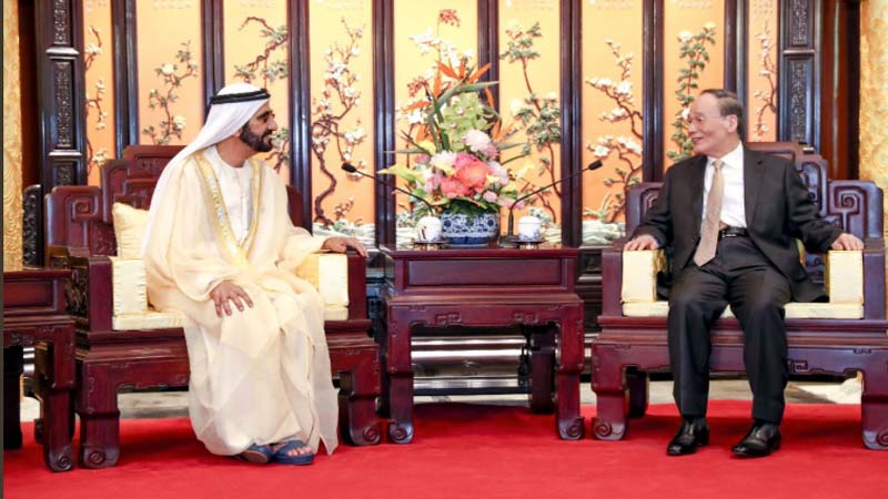 Sheikh Mohammed signs $3.4 billion investment deals in China megaproject