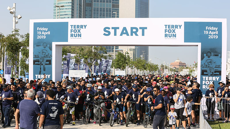 Thousands participate in Terry Fox Run Abu Dhabi