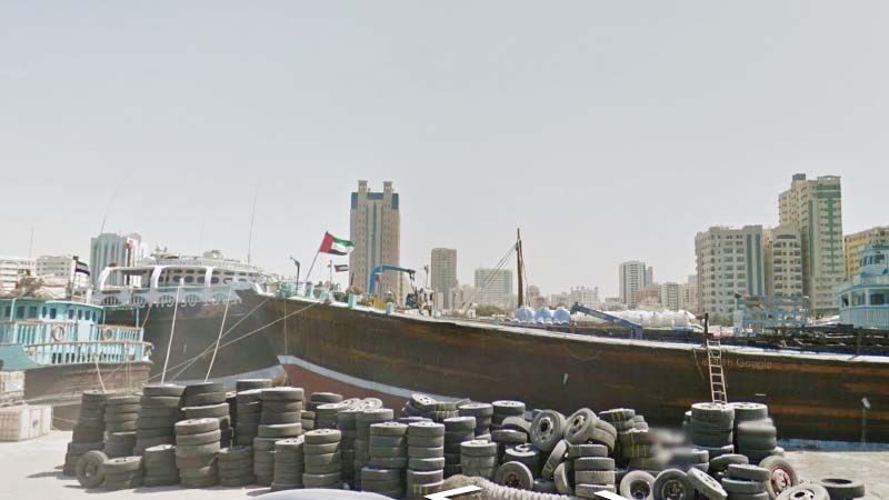 13 rescued from burning ship in Sharjah