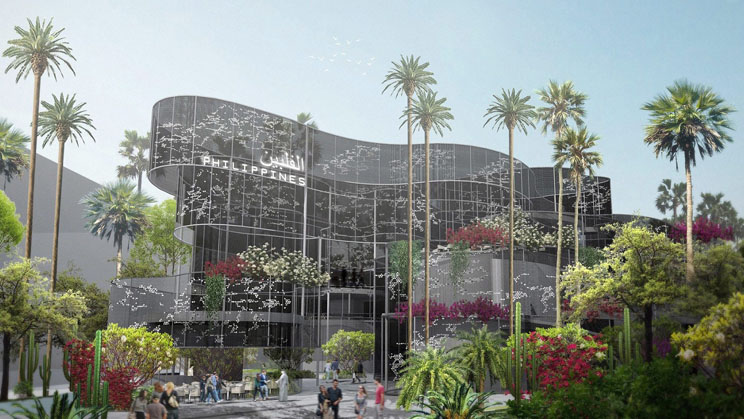 Philippine pavilion at Expo 2020 in Dubai