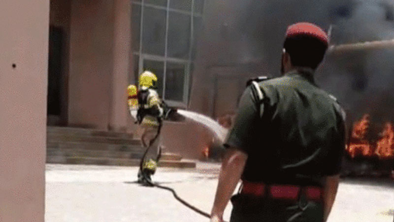 Dubai radio DJ Kris Fade helps rescue family from villa fire