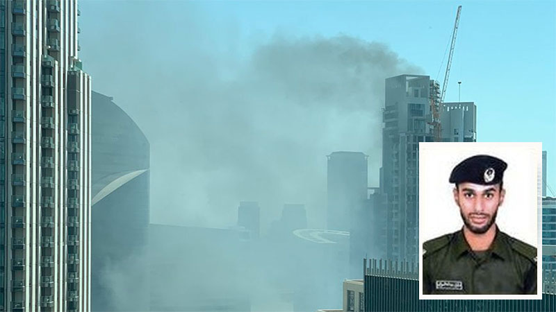 Firefighter killed in Dubai Business Bay blaze