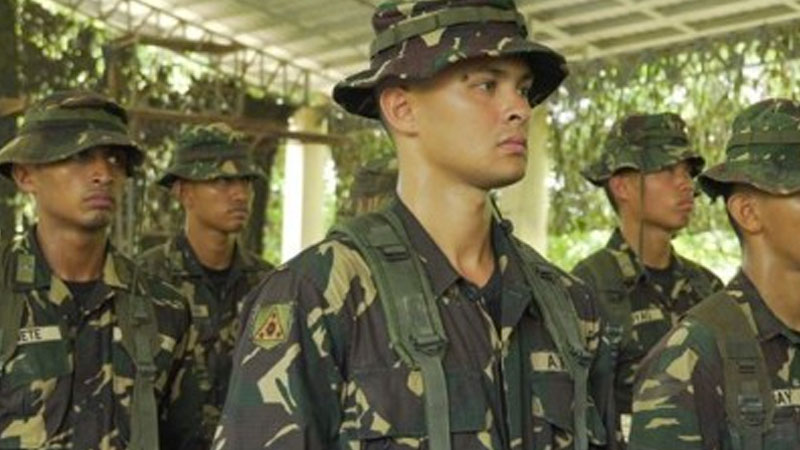 Look: Actor Matteo Guidicelli's life in Philippine Army