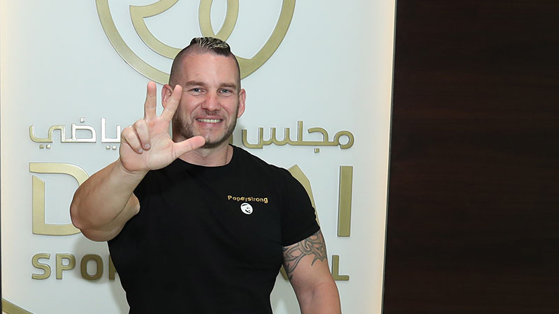 Hungarian 'Popeye' eyes new world records in Dubai