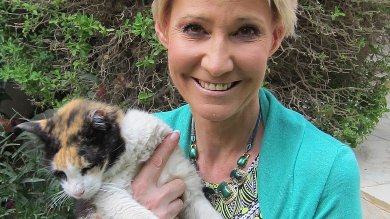 Carol Ann Geldenhuys, founder of Dubai-based non-profit animal welfare group Kittysnip.