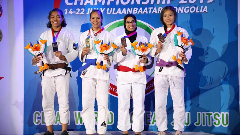 UAE Falcons continue medal haul in Jiu-Jitsu