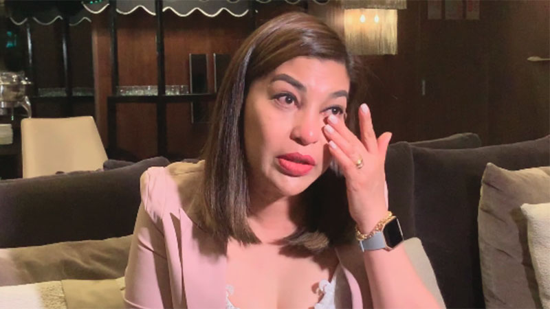Lani Misalucha in Dubai tears up over tough OFW wife experience
