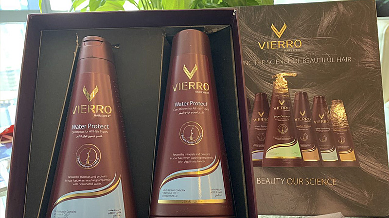 Review: Vierro shampoo and conditioner for UAE water