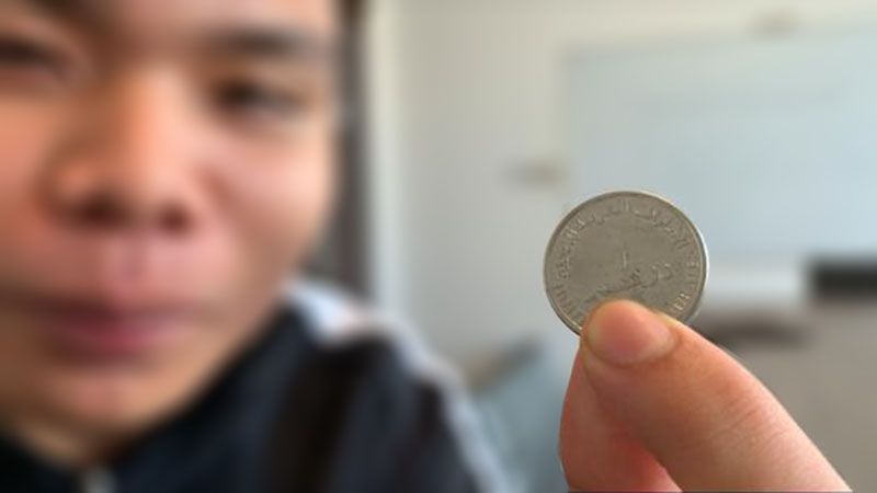 one dirham