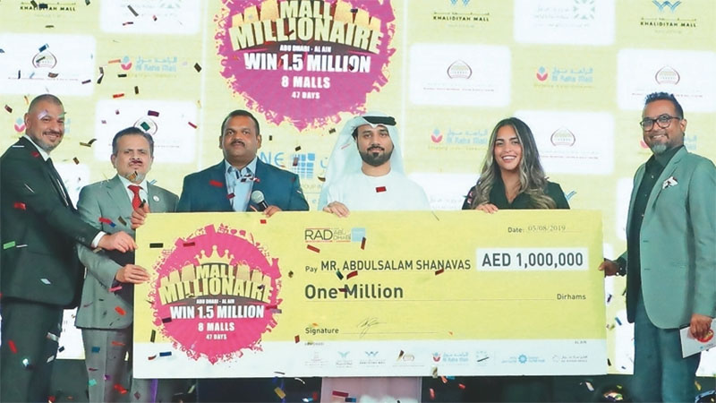 Indian driver wins Dh1 million in Abu Dhabi