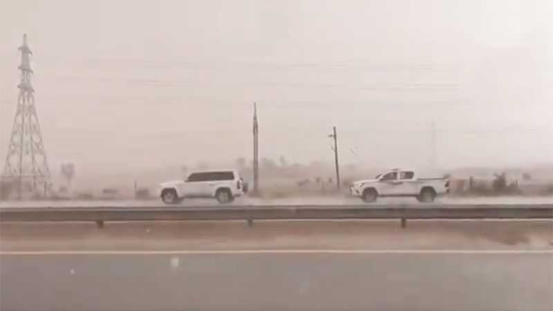 Freak weather hits UAE: Hail in Dubai, rain in Sharjah, Al Ain