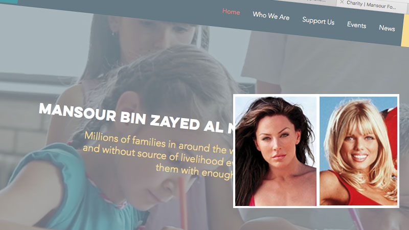 Fake charity uses UAE sheikh’s name to con Baywatch stars