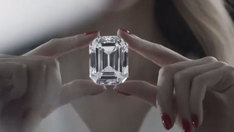 World's largest 'D coloured' polished diamond unveiled in Dubai