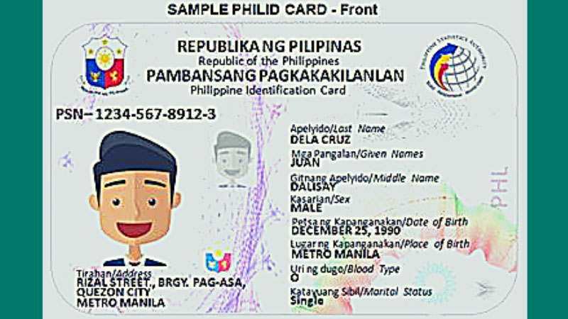 Philippine unified ID system to start in 2020