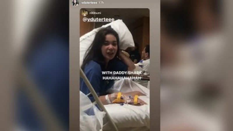 Duterte’s daughter recovering from dengue