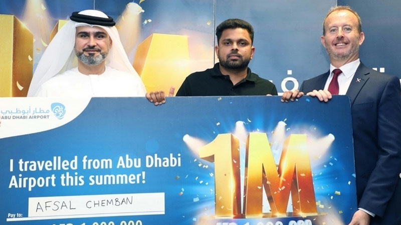 Man wins Dh1 million in Abu Dhabi without buying a ticket