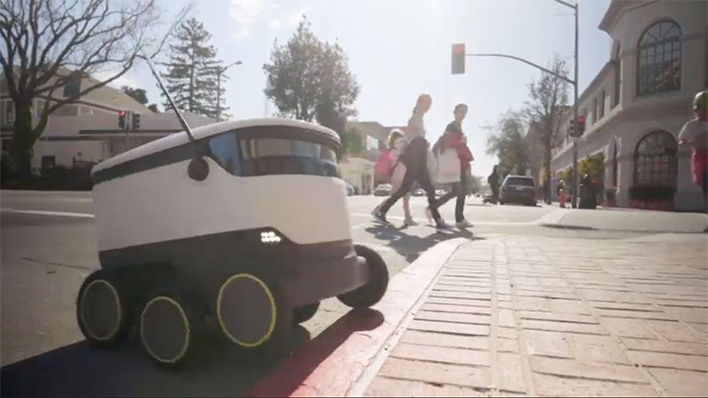 Dubai to roll out supermarket delivery robots