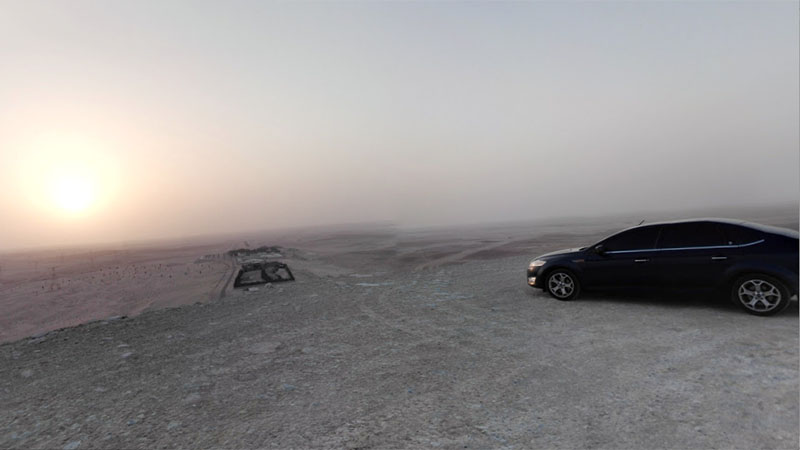2 injured after vehicle overturns in UAE