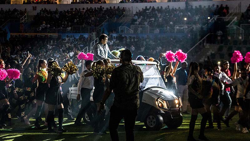 Abu Dhabi T10 kicks off with Mammootty, Atif Aslam, Rakul Preet Singh