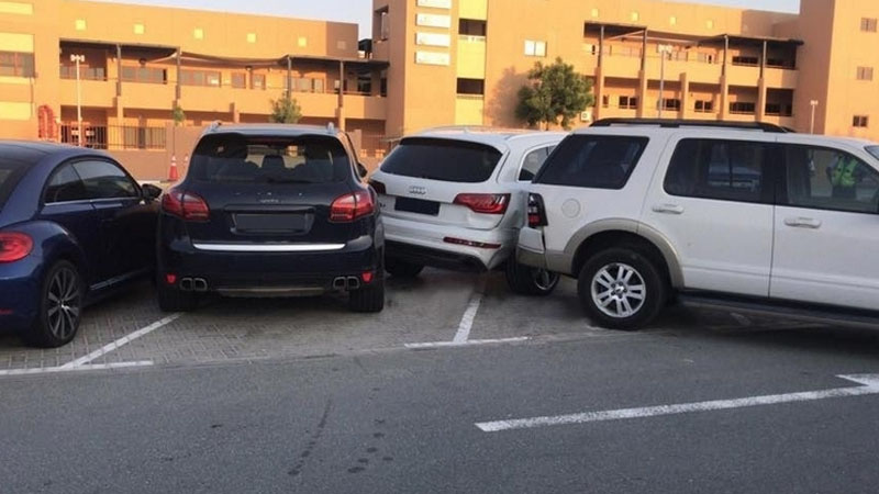 Girl crushed to death in Dubai parking lot
