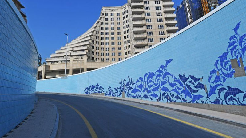 Roads to Dubai’s Jewel of the Creek completed