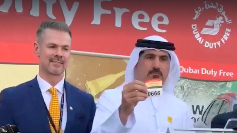 Indian expat wins $1 million in Dubai with 666 ticket number