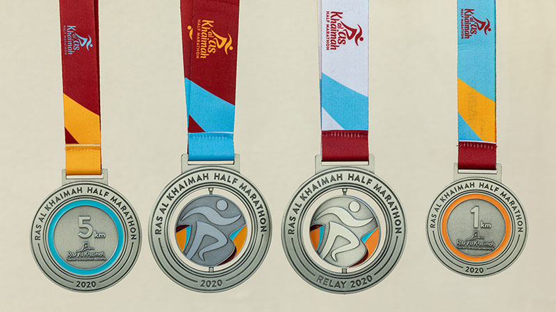 Medal for world's 'fastest half marathon' in Ras Al Khaimah revealed