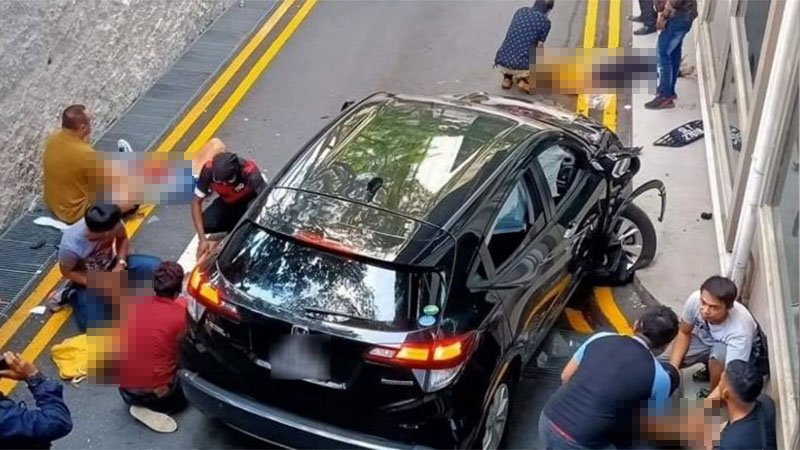 Singapore Lucky Plaza car crash: 2 Filipinos fighting for life, 2 dead