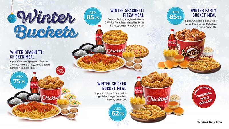 Chicking Winter Bucket: UAE party deal for less than Dh90