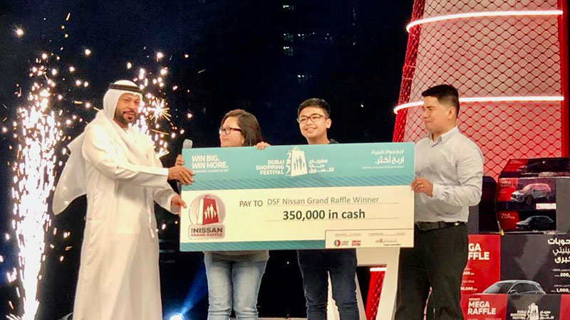 Filipina account manager wins jackpot in Dubai