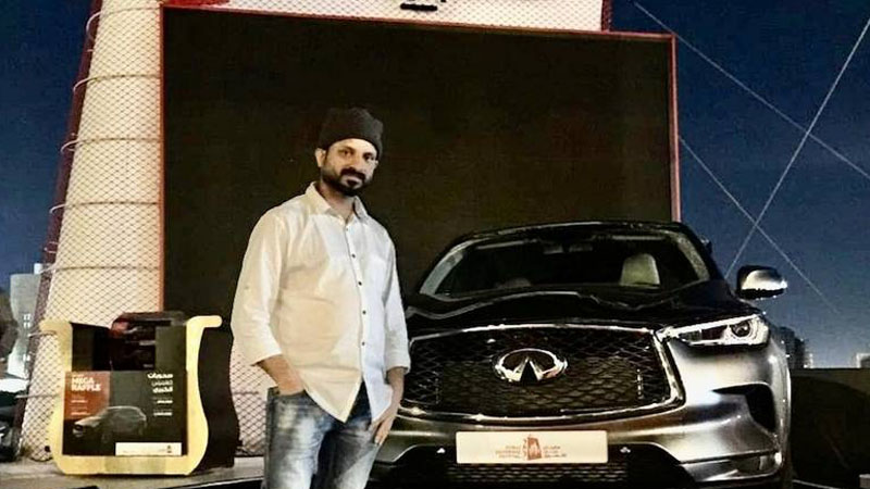 Man wins DSF draw after buying tickets for 10 years