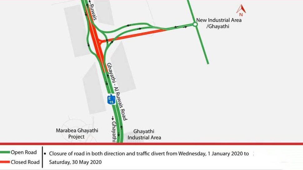 Abu Dhabi road to remain closed for 5 months