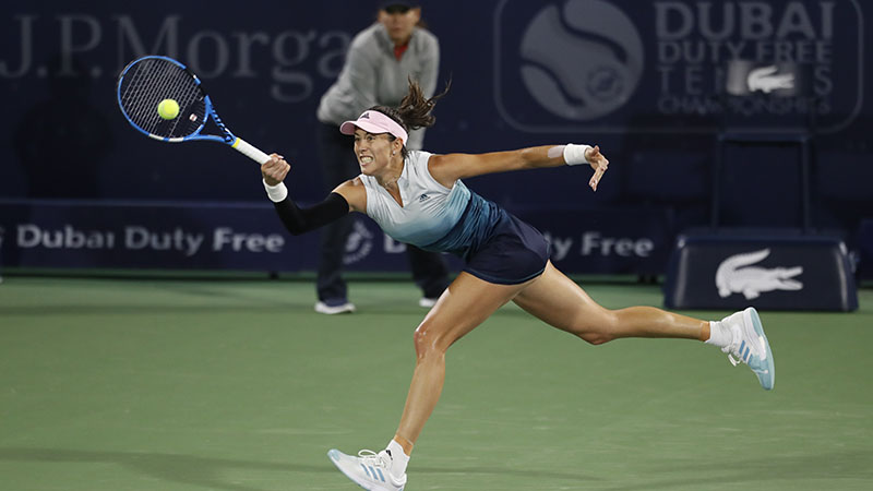 Garbine Muguruza accepts wild card for Dubai tennis open