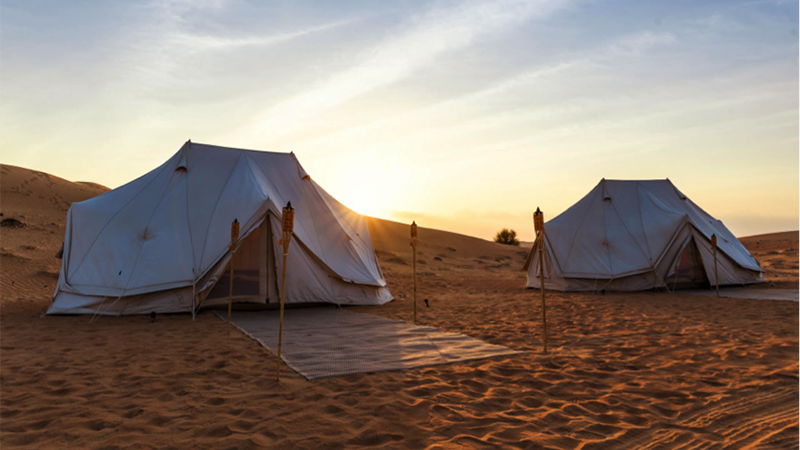 Dine and sleep in Dubai's desert dunes at Sonara Camp