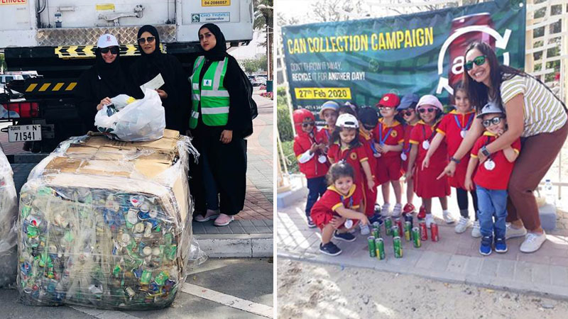 Can collection drive stops 5,235kg of aluminum from going to UAE landfills