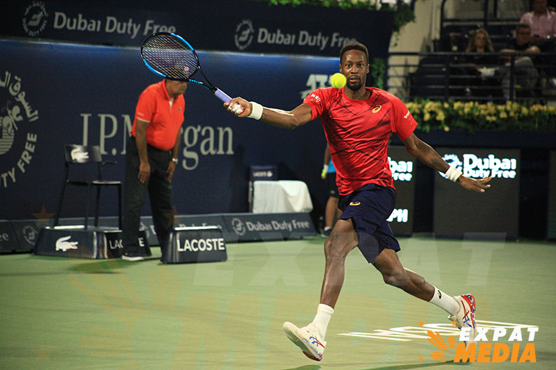 Action from Dubai Duty Free Tennis Championships 2020
