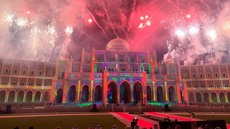 Iconic Sharjah buildings come alive for Sharjah Light Festival