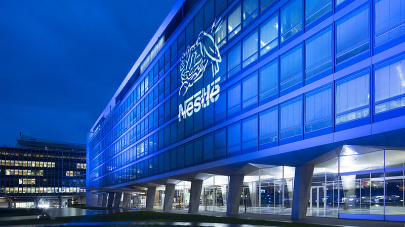 Nestle headquarters in Vevey, Switzerland.