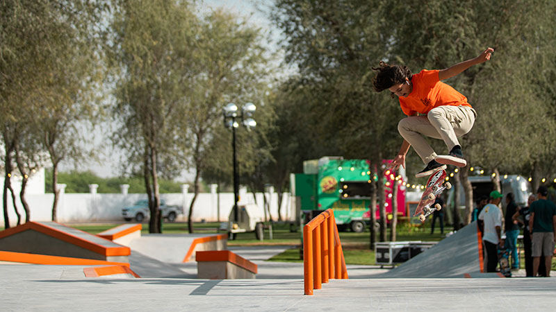 Ras Al Khaimah launches skatepark at Saqr Park