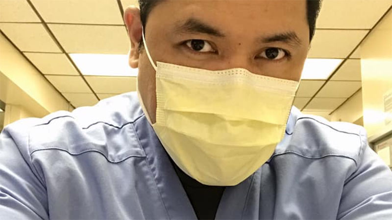 Filipino hospital staff shares encounter with Covid-19 patient