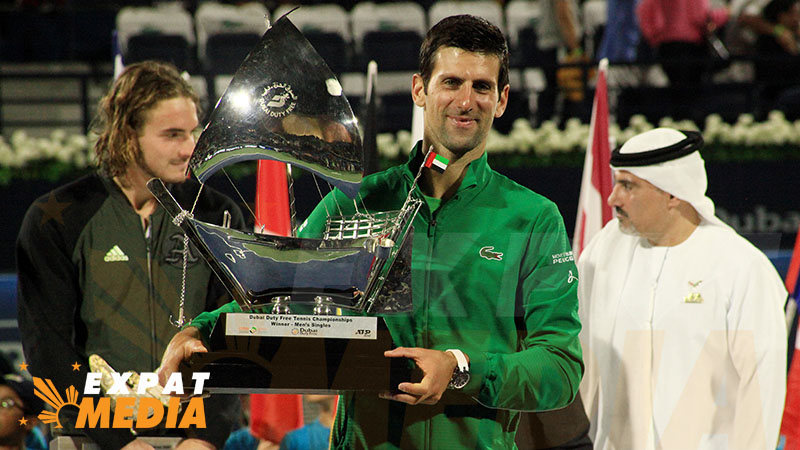 Djokovic beats Tsitsipas to win 2020 Dubai tennis open