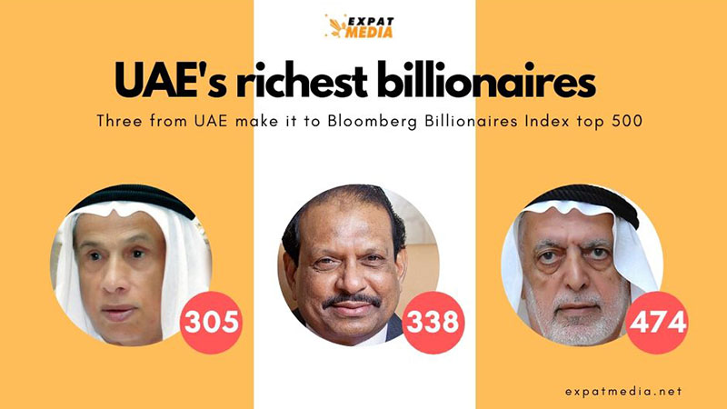 3 from UAE named among world’s richest billionaires in 2020