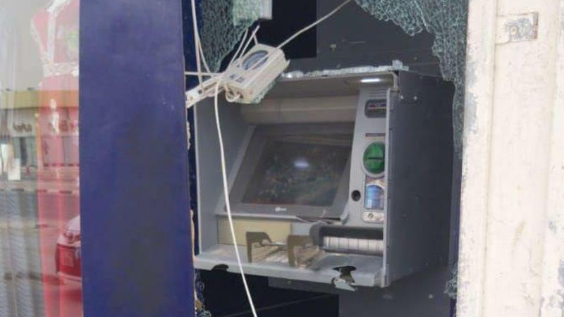 Ajman ATM theft attempt: 2 men arrested